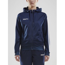 Craft Hoodie Fullzip Pro Control navy blue/white Women